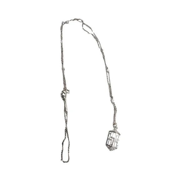 NWOT Sutra prayer wheel inspired necklace - Picture 7 of 9